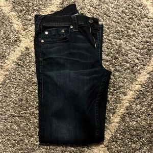 Navy Blue True Religion Jeans